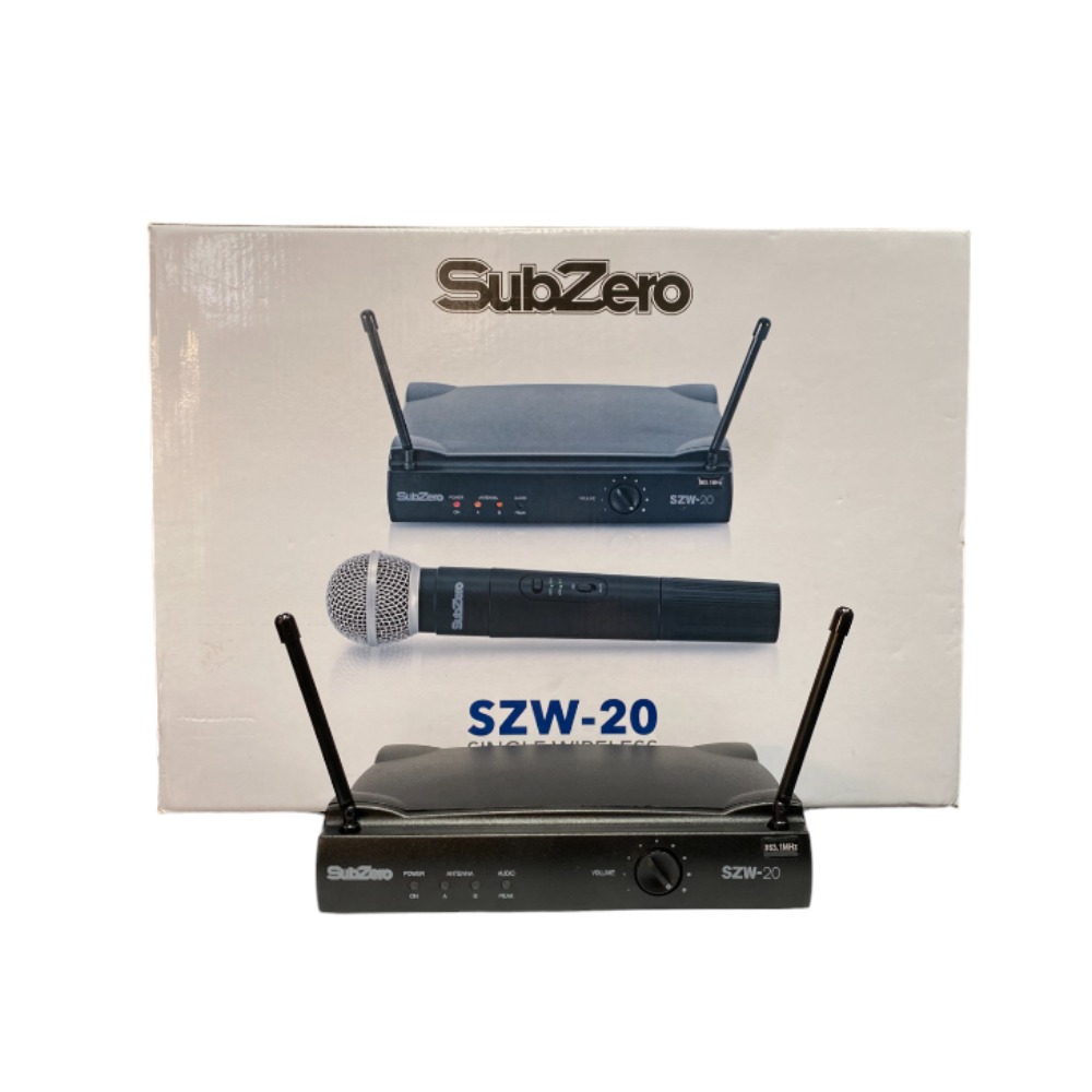 SubZero SZW20 Handheld Wireless Microphone System Own4Less